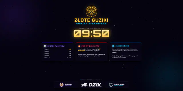 Tournament start graphic